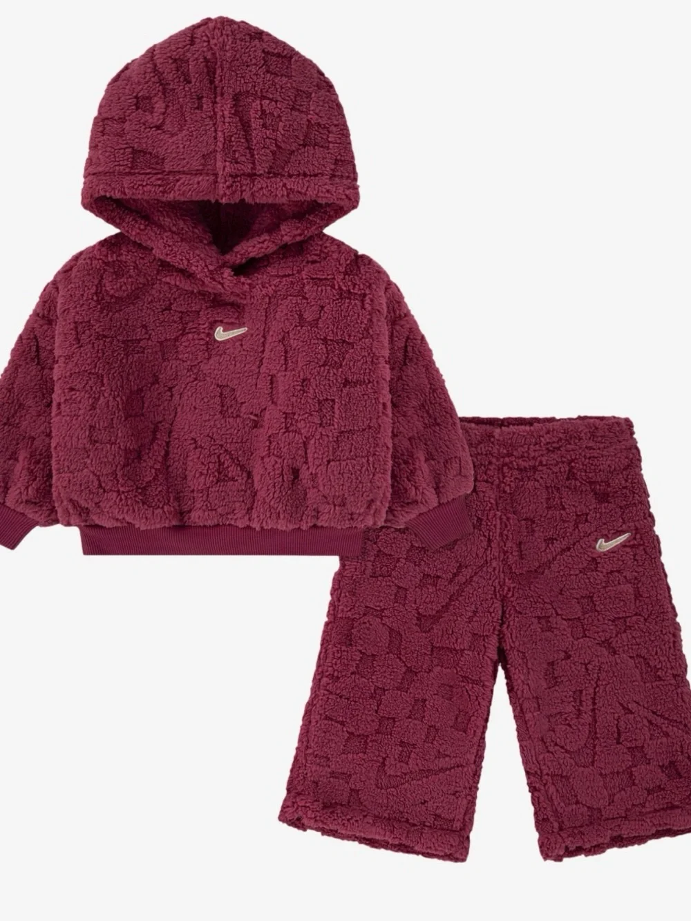 Nike Cozy Pullover Hood and Pants Set 6X L 116-122cm